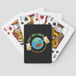 Retten Sie die Erde Spielkarten