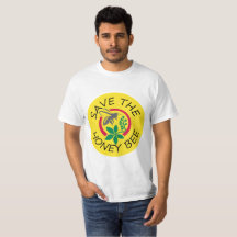 "Retten Sie die Honig-Bienen-" T - Shirt