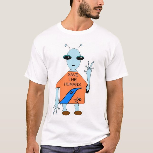 Retten Sie die Menschen T-Shirt (Vorderseite)