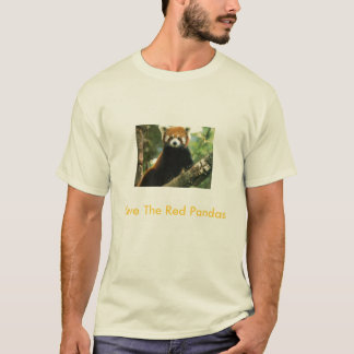 Retten Sie die roten Pandas T-Shirt