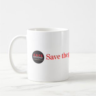 Retten Sie die Vergangenheit für unsere zukünfti Kaffeetasse