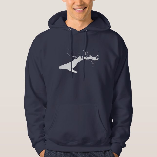 Retten Sie die Wale Hoodie (Vorderseite)