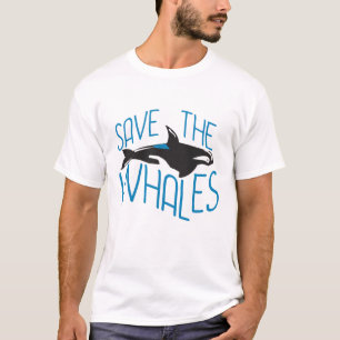 Retten Sie die Wale T-Shirt