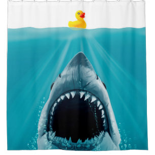 Retten Sie Ducky Duschvorhang