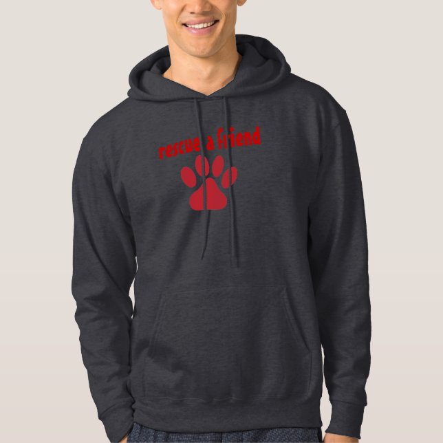Retten Sie ein Freund Sweatshirt (Vorderseite)