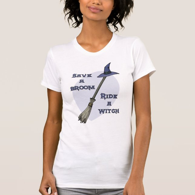 Retten Sie einen Besen T - Shirt (Vorderseite)