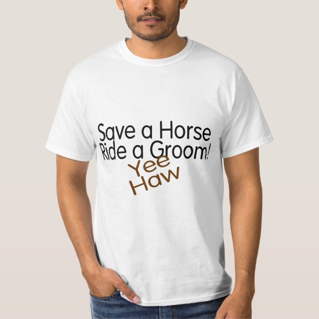 Retten Sie einen Pferdeschlitten T-Shirt (Vorderseite)