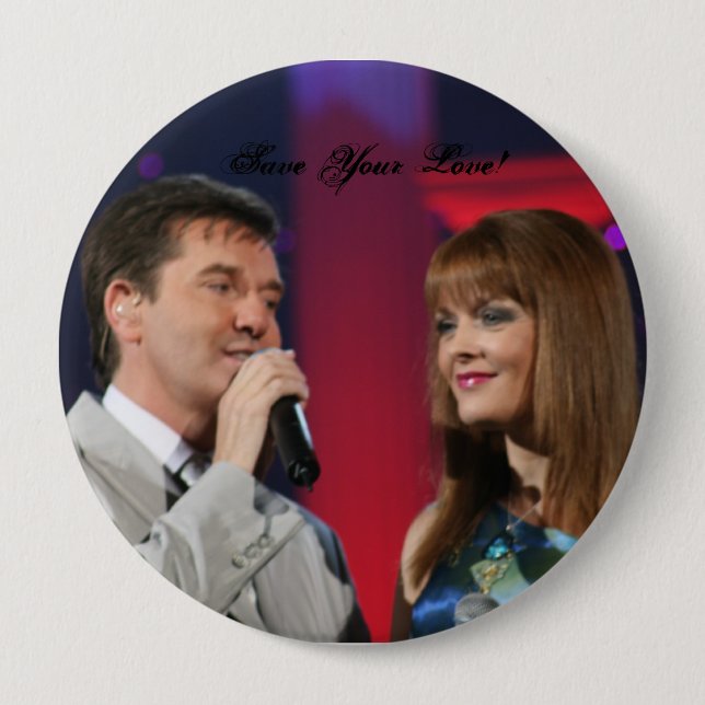 Retten Sie Ihre Liebe, retten Sie Ihre Liebe! Button (Vorderseite)
