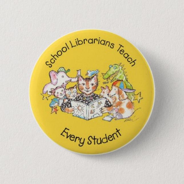 Retten Sie Kalifornien-Schulbibliotheken - Aliki Button (Vorderseite)