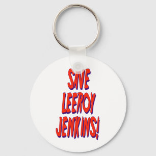 Retten Sie Leeroy Jenkins Schlüsselanhänger