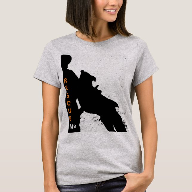 Retten Sie mich T - Shirt-Damen T-Shirt (Vorderseite)