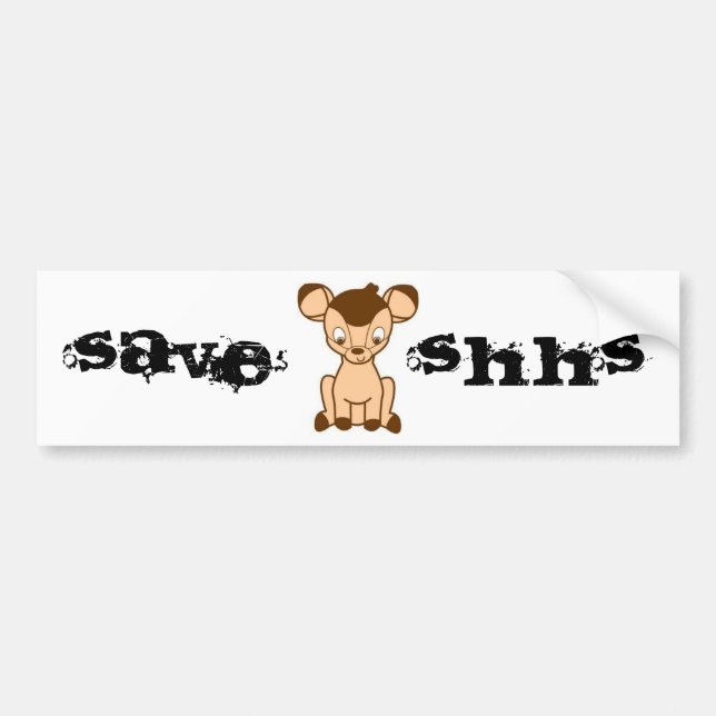Retten Sie SHHS Autoaufkleber (Vorne)