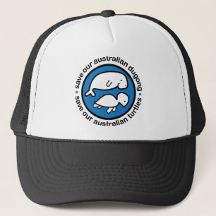 Retten Sie unser dugong u. Schildkröten Truckerkappe