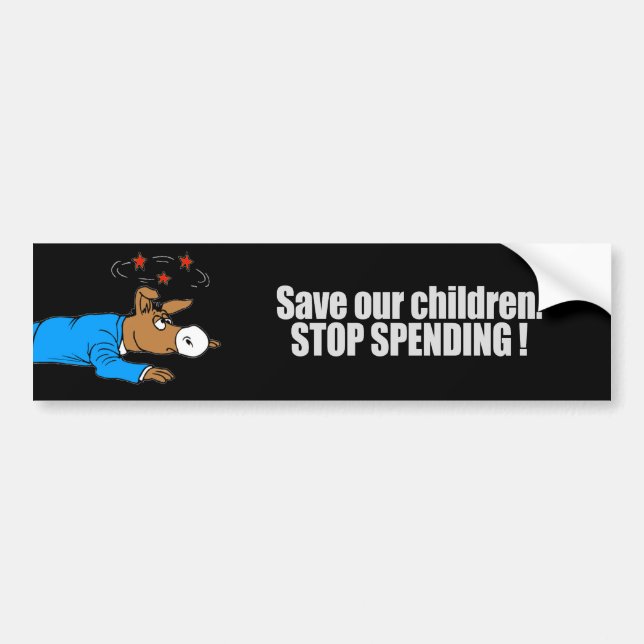 Retten Sie unsere Kinder - stoppen Sie, T - Shirt Autoaufkleber (Vorne)