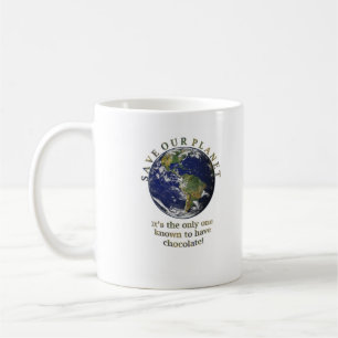 Retten Sie unsere Planeten-Tasse Kaffeetasse