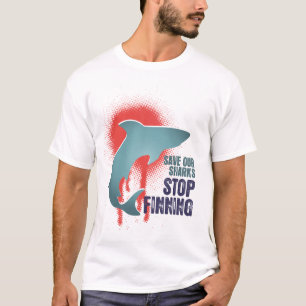 Retten Sie unseren Haifischen EndFinning T - Shirt
