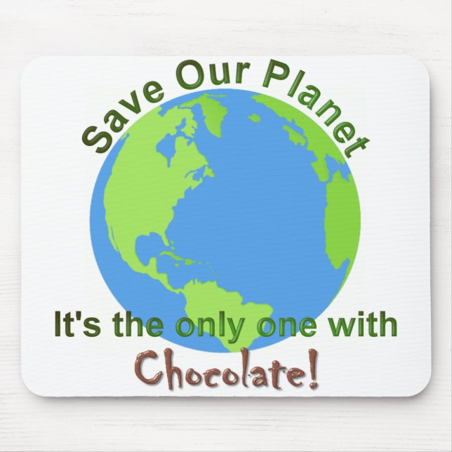 Retten Sie unseren Planeten Mousepad (Vorne)