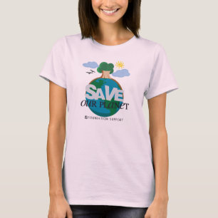 Retten Sie unseren Planeten T-Shirt