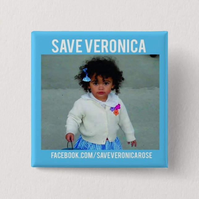 Retten Sie Veronica-Knopf Button (Vorderseite)
