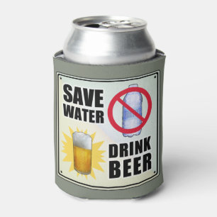 Retten Sie Wasser - Getränk-Bier Dosenkühler