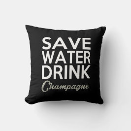 Retten Sie Wasser-Getränk-Champagne-Kissen Kissen