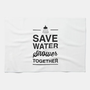 Retten Sie Wasser Handtuch