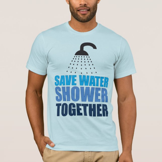 Retten Sie Wasser! T-Shirt (Vorderseite)
