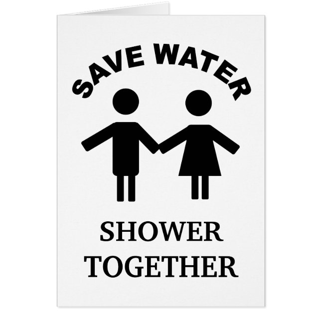 Retten Sie Wasserdusche kardieren zusammen (Vorne)