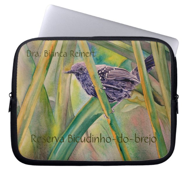 Retten Sie wilde Natur - Sumpf kundengerechtes Laptopschutzhülle (Vorderseite)
