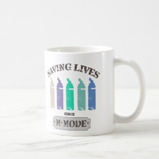 Retten von Leben seit MMode Pastellen Kaffeetasse