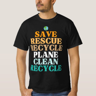 Rettend Bienenrettungstiere Gerecycelt T-Shirt