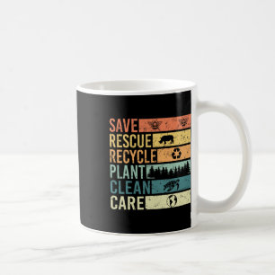 Rettend Bienenrettungstiere Recycelte Plastic Eart Kaffeetasse