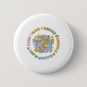 Rettend Bienenrettungstiere Recycelte täglich Pfle Button