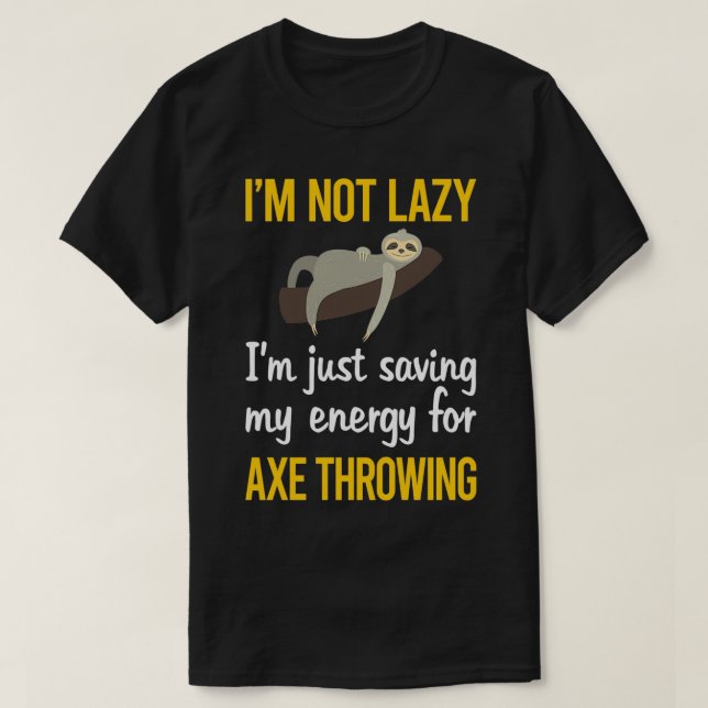 Rettend Energie Ax Throwing Classic TShirt (Design vorne)