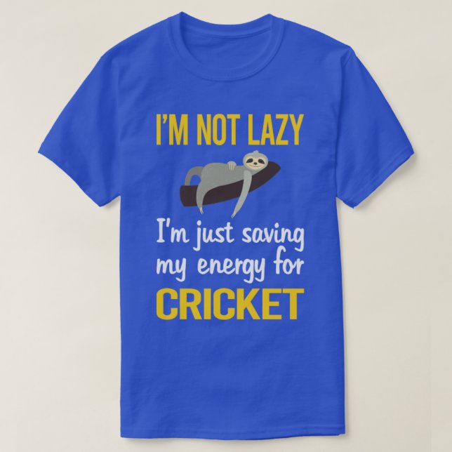 Rettend Energie für Cricket T-Shirt (Design vorne)