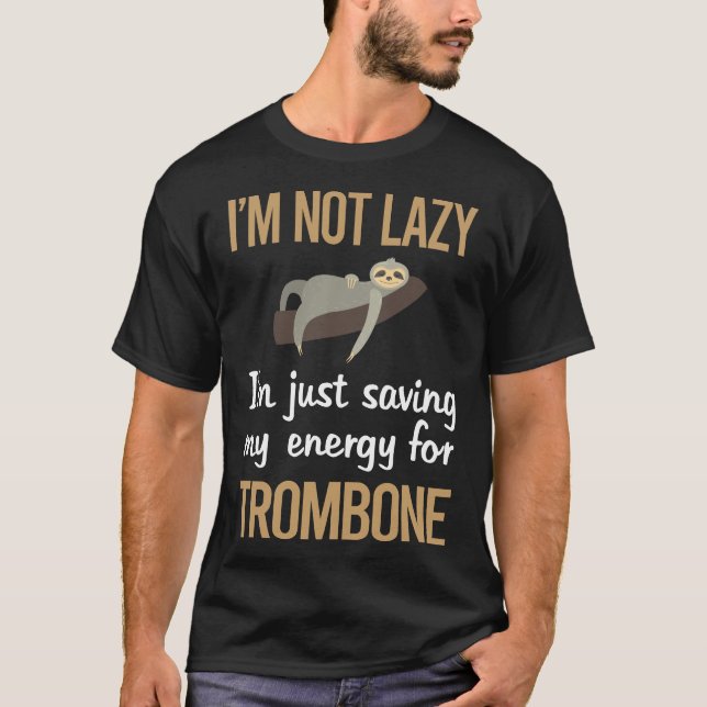 Rettend Energie-Trombone-Trombonist T-Shirt (Vorderseite)