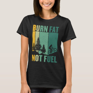 Rettend Kraftstoff für den Umweltschutz bei Fahrrä T-Shirt