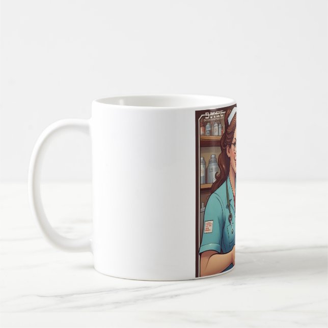 Rettend Leben, eine Sekunde nach der anderen Tasse (Links)