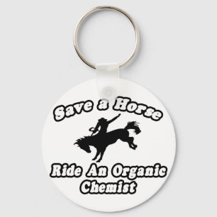 Rettend Pferd, Bio Chemist reiten Schlüsselanhänger