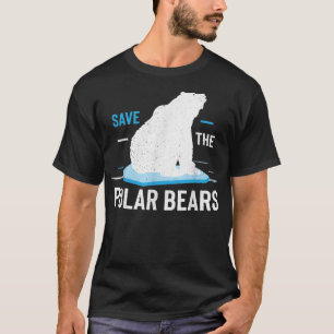 Rettend Polarbären Sweatshirt Tier Vintag Retro G T-Shirt