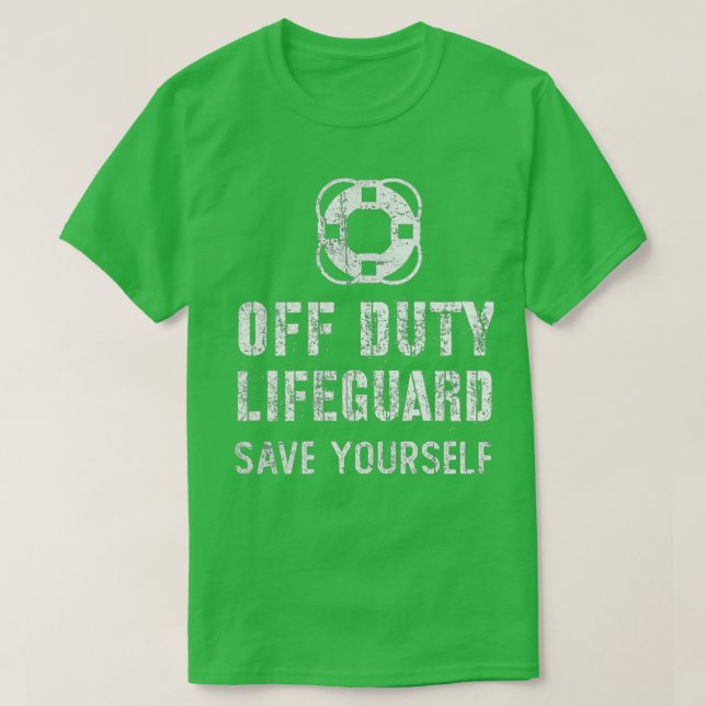 Rettenden Spaß Schwimmbad  T-Shirt (Design vorne)