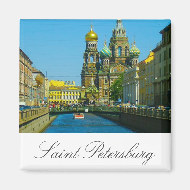 Retter über die Blutkirche Sankt Petersburg Russla Magnet (Vorne)