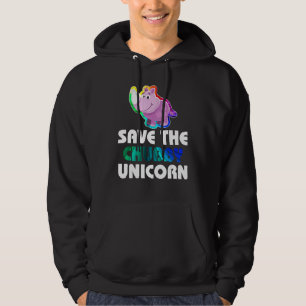 Rettet das dicke Einhorn fettes Rhinozeros Rhino A Hoodie