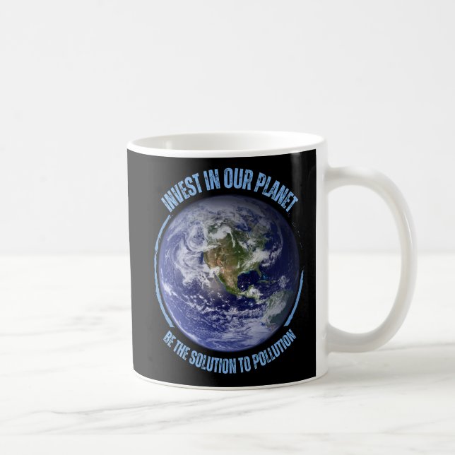 Rettet den Planeten Erde Kaffeetasse (Rechts)