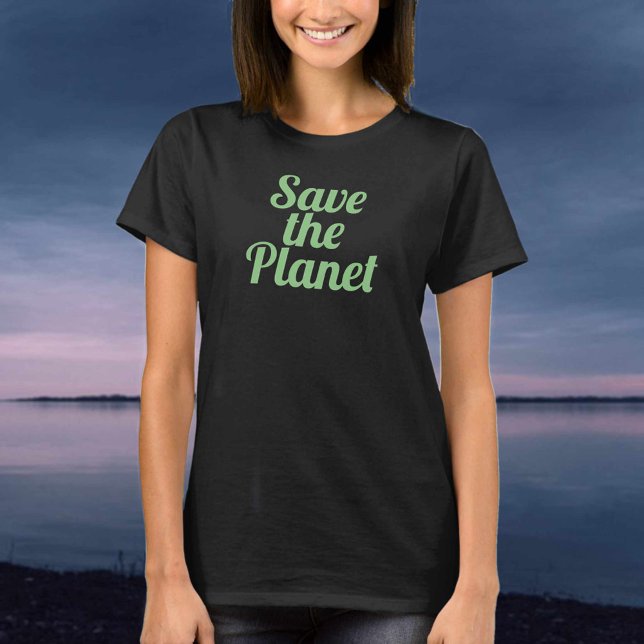 Rettet den Planeten-T - Shirt (Von Creator hochgeladen)