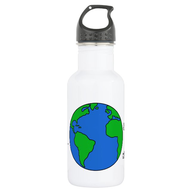 Rettet den Planeten Trinkflasche (Vorderseite)