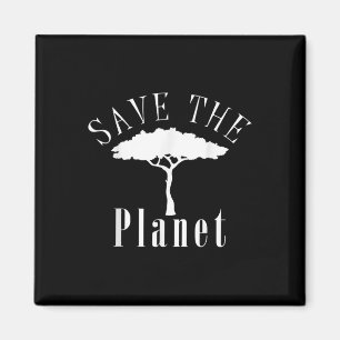 Rettet den Planeten-Umweltschutz-Tag Magnet