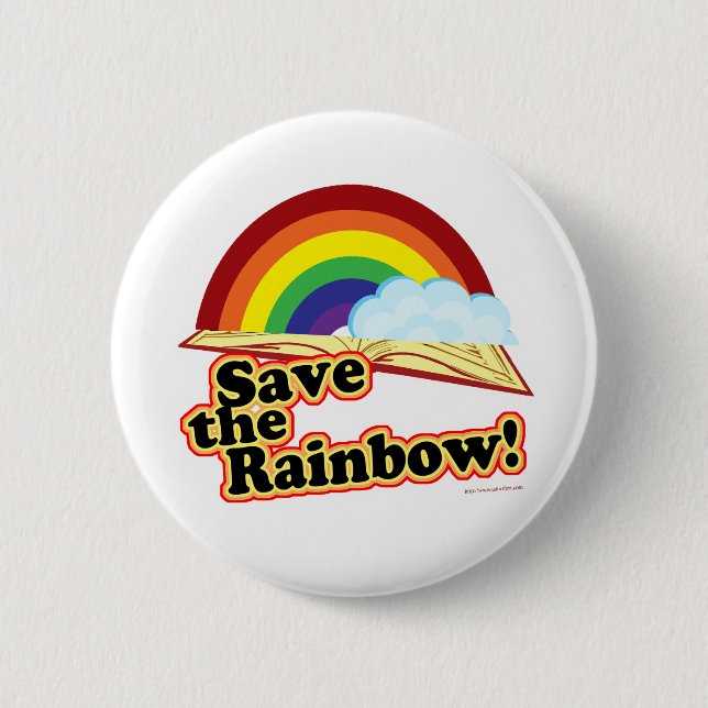 Rettet den Regenbogen! Button (Vorderseite)