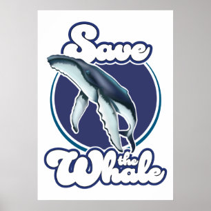 Rettet den Wal Poster