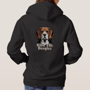 Rettet die Beagles   Hunde Liebhaber Hoodie